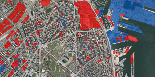 Jordforureningskort på Vordingborggade 4A, 4. , 2100 København Ø