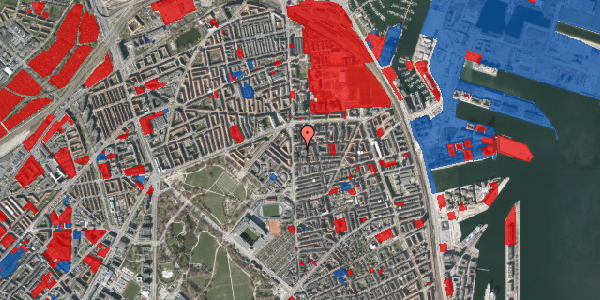 Jordforureningskort på Vordingborggade 4B, 4. , 2100 København Ø