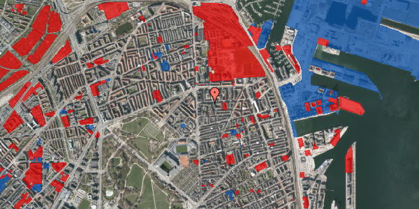 Jordforureningskort på Vordingborggade 6G, st. 2, 2100 København Ø