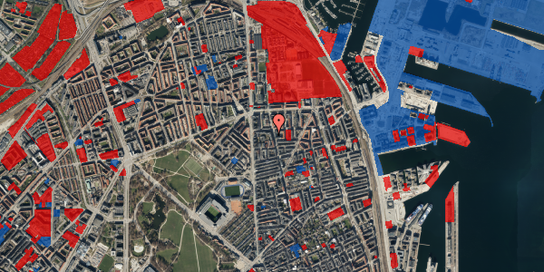 Jordforureningskort på Vordingborggade 6J, 6. 62, 2100 København Ø