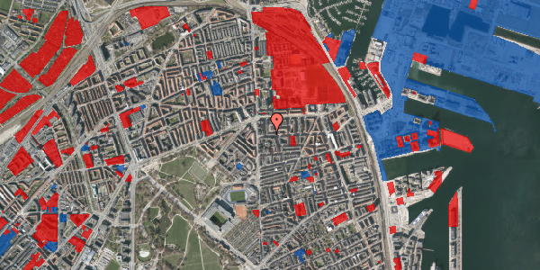 Jordforureningskort på Vordingborggade 7, st. th, 2100 København Ø