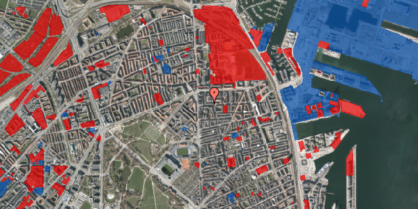 Jordforureningskort på Vordingborggade 9, 1. tv, 2100 København Ø