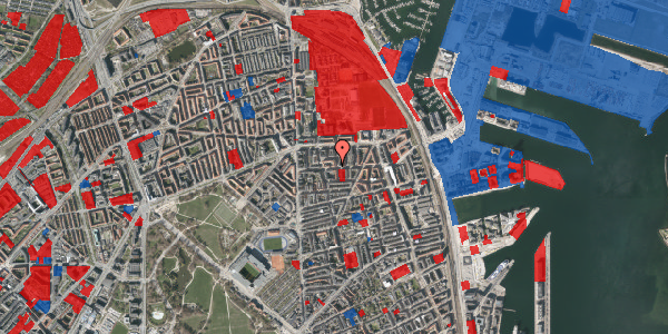 Jordforureningskort på Vordingborggade 19, 2. th, 2100 København Ø