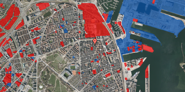 Jordforureningskort på Vordingborggade 27, st. th, 2100 København Ø