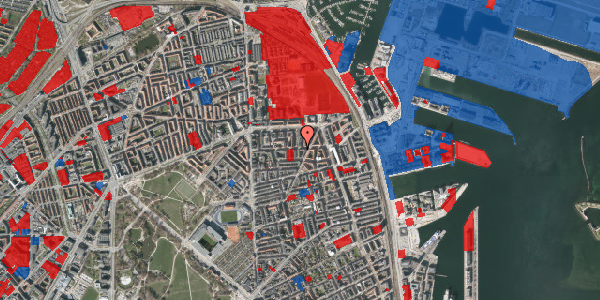 Jordforureningskort på Vordingborggade 32, 3. tv, 2100 København Ø