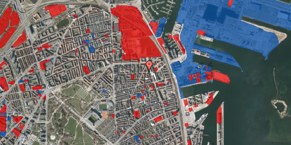 Jordforureningskort på Vordingborggade 37, 4. tv, 2100 København Ø