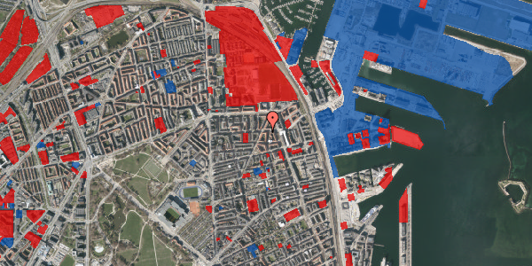 Jordforureningskort på Vordingborggade 76, kl. , 2100 København Ø