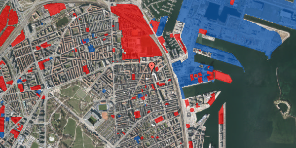 Jordforureningskort på Vordingborggade 78, 4. tv, 2100 København Ø