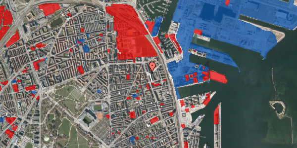 Jordforureningskort på Vordingborggade 80, 2. th, 2100 København Ø