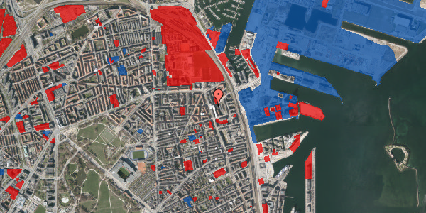 Jordforureningskort på Vordingborggade 82, 1. th, 2100 København Ø