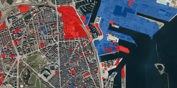 Jordforureningskort på Vordingborggade 98, 2. th, 2100 København Ø