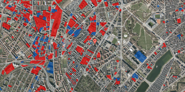 Jordforureningskort på Ydunsgade 11, 1. tv, 2200 København N