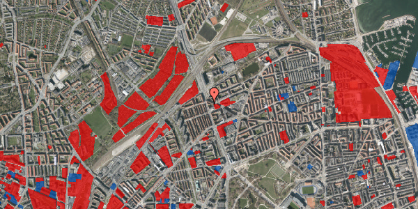 Jordforureningskort på Æbeløgade 23A, 2100 København Ø