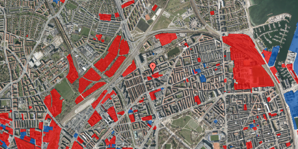 Jordforureningskort på Æbeløgade 24, st. th, 2100 København Ø