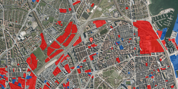 Jordforureningskort på Æbeløgade 26, 3. th, 2100 København Ø