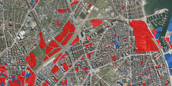 Jordforureningskort på Æbeløgade 28, 1. tv, 2100 København Ø