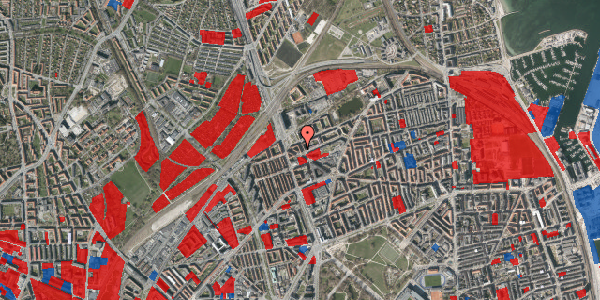 Jordforureningskort på Æbeløgade 28, 2. th, 2100 København Ø