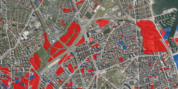 Jordforureningskort på Æbeløgade 29, 4. th, 2100 København Ø