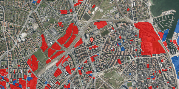 Jordforureningskort på Æbeløgade 32, 1. tv, 2100 København Ø