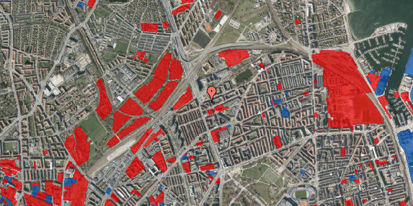 Jordforureningskort på Æbeløgade 36, 4. th, 2100 København Ø