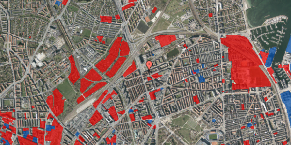 Jordforureningskort på Æbeløgade 38, 1. th, 2100 København Ø