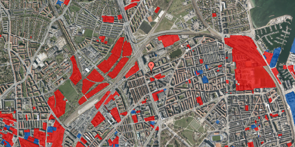 Jordforureningskort på Æbeløgade 40, 3. th, 2100 København Ø