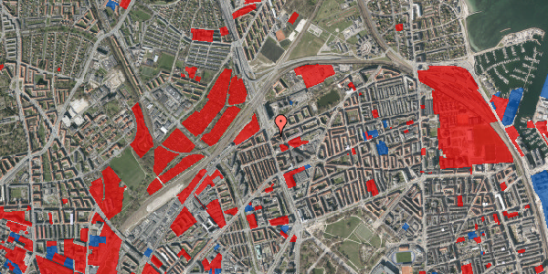 Jordforureningskort på Æbeløgade 42, 2. th, 2100 København Ø