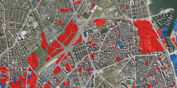 Jordforureningskort på Æbeløgade 44, 3. 4, 2100 København Ø