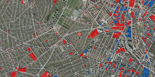 Jordforureningskort på Æblevej 23, 2400 København NV