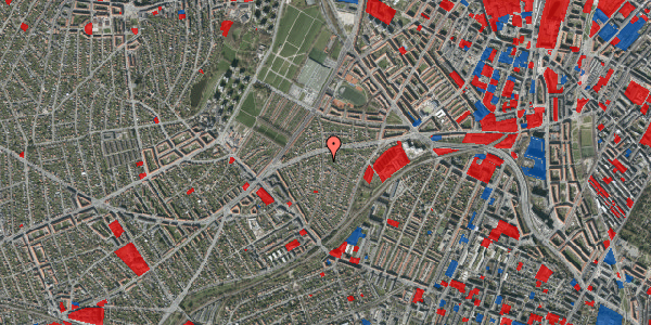 Jordforureningskort på Æblevej 38, 2400 København NV