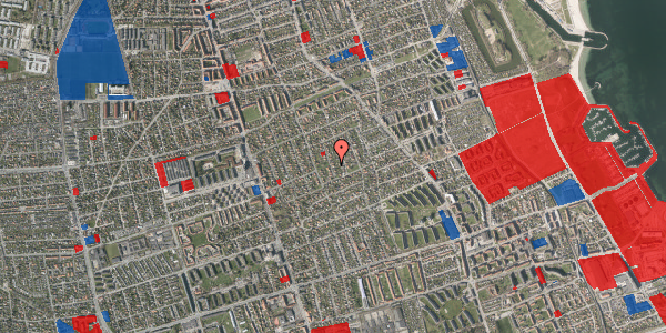 Jordforureningskort på Æginavej 17, 2300 København S