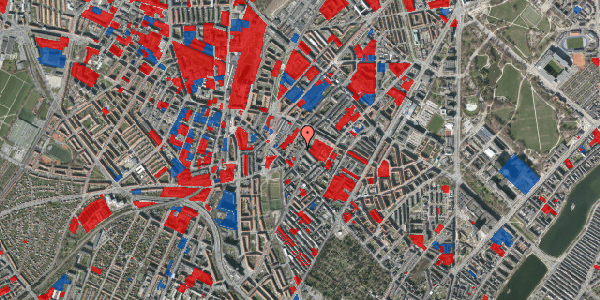 Jordforureningskort på Ægirsgade 21, 1. tv, 2200 København N