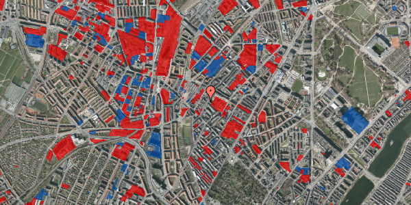 Jordforureningskort på Ægirsgade 23, 3. th, 2200 København N