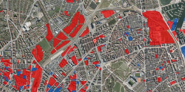 Jordforureningskort på H.P. Ørums Gade 9, 2100 København Ø