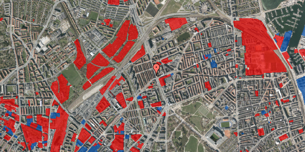 Jordforureningskort på H.P. Ørums Gade 10, 2100 København Ø