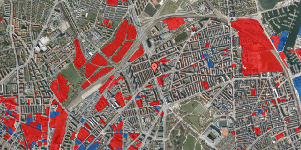 Jordforureningskort på H.P. Ørums Gade 12, 2100 København Ø