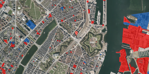 Jordforureningskort på Østbanegade 1, kl. 2, 2100 København Ø