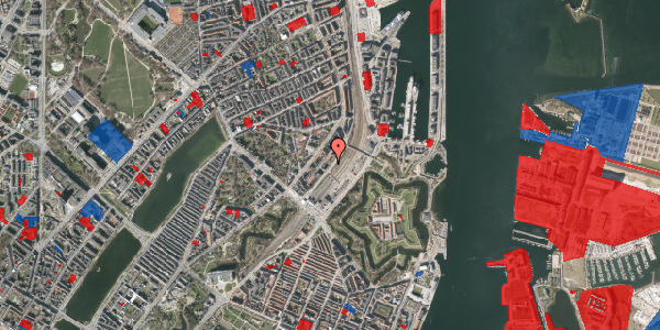 Jordforureningskort på Østbanegade 13, kl. 2, 2100 København Ø