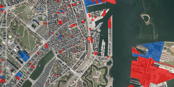 Jordforureningskort på Østbanegade 43, 1. 4, 2100 København Ø