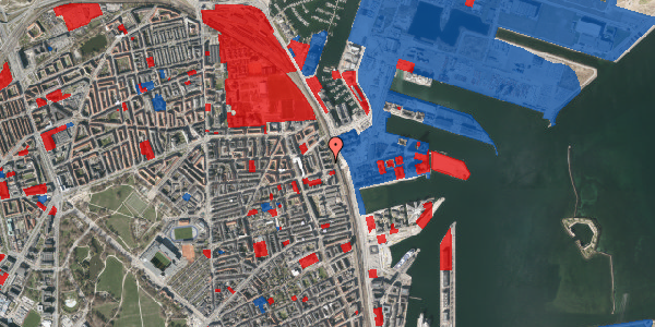 Jordforureningskort på Østbanegade 147, 2. th, 2100 København Ø