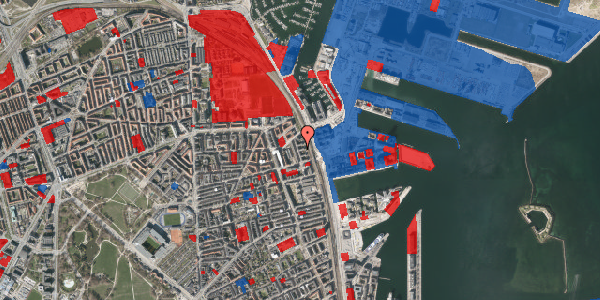 Jordforureningskort på Østbanegade 155, st. th, 2100 København Ø