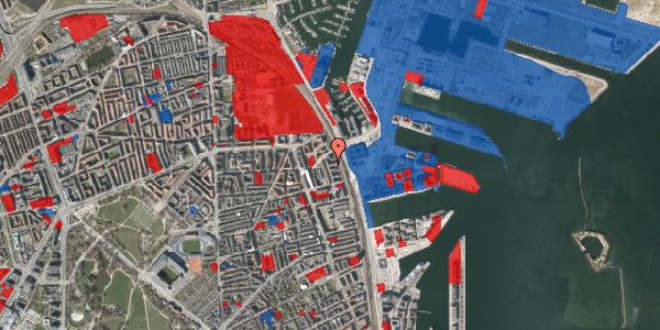 Jordforureningskort på Østbanegade 161, st. th, 2100 København Ø