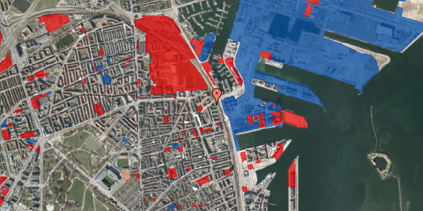 Jordforureningskort på Østbanegade 167, 2. tv, 2100 København Ø