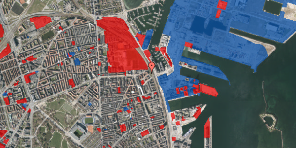 Jordforureningskort på Østbanegade 175, 1. tv, 2100 København Ø