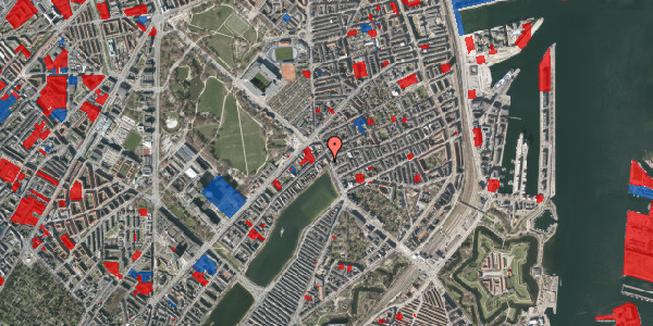 Jordforureningskort på Østerbrogade 19, 1. 1, 2100 København Ø