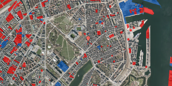 Jordforureningskort på Østerbrogade 49, 2. tv, 2100 København Ø