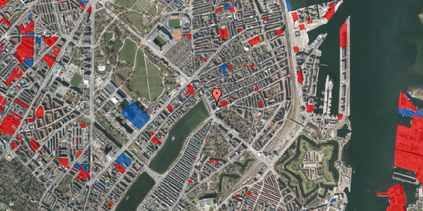 Jordforureningskort på Østerbrogade 50, 4. th, 2100 København Ø