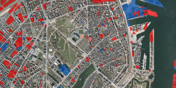 Jordforureningskort på Østerbrogade 51, 3. th, 2100 København Ø