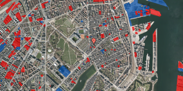 Jordforureningskort på Østerbrogade 92A, 2100 København Ø