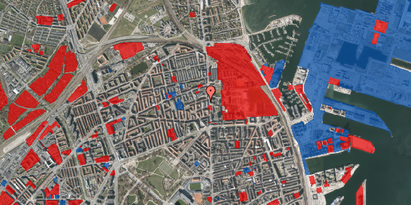 Jordforureningskort på Østerbrogade 117, 1. 123, 2100 København Ø